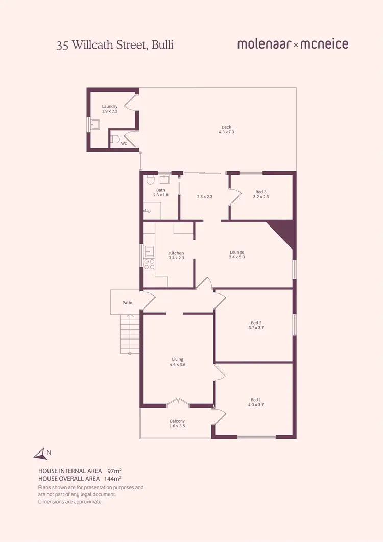 Floorplan of Homely house listing, 35 Willcath Street, Bulli NSW 2516