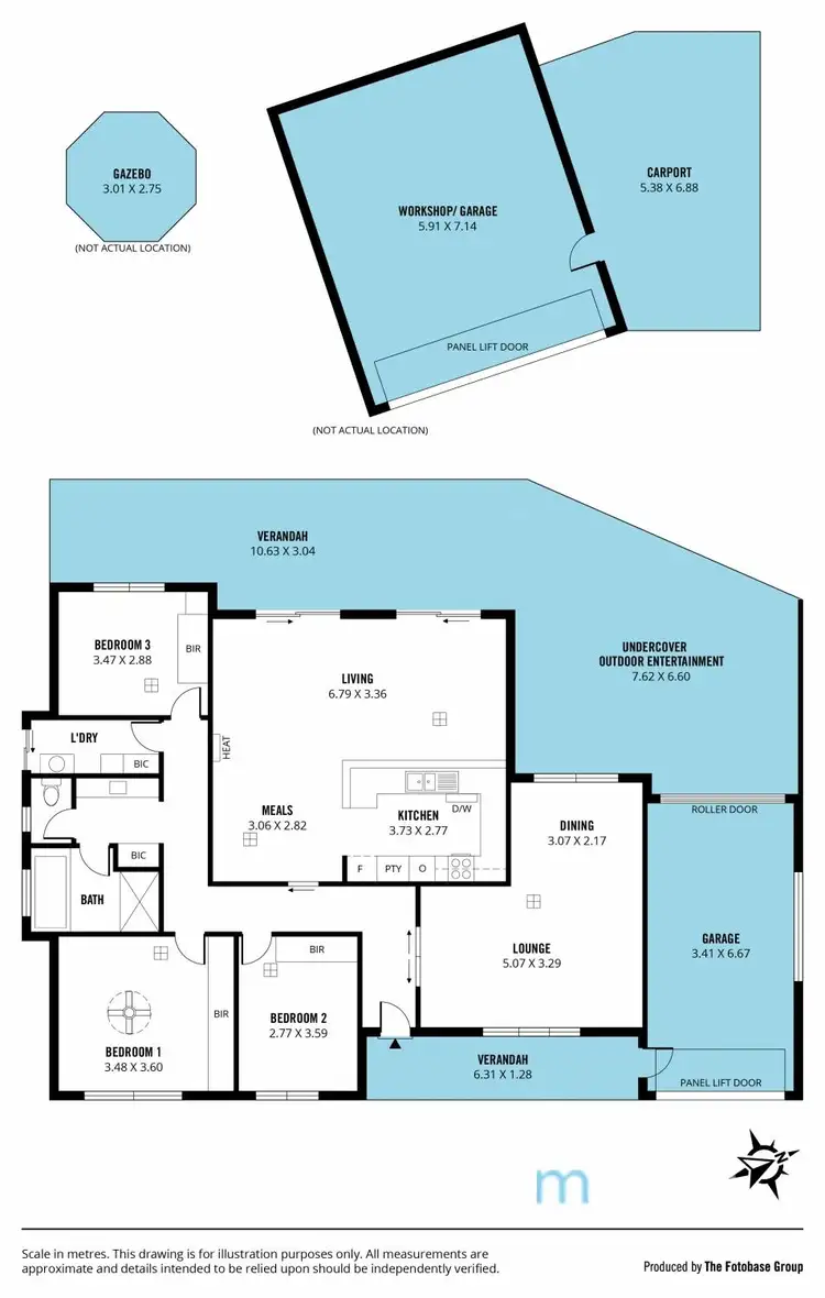 Floorplan of Homely house listing, 4 Malvern Way, Onkaparinga Hills SA 5163
