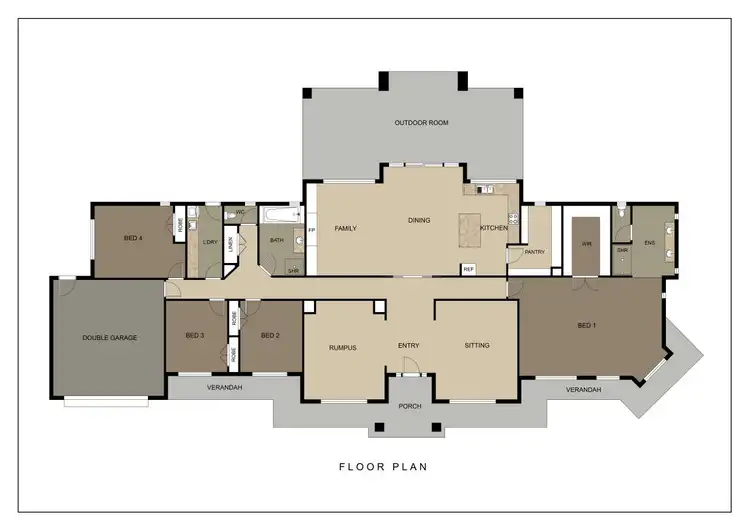 Floorplan of Homely house listing, 39 Michelle Drive, Kiewa VIC 3691