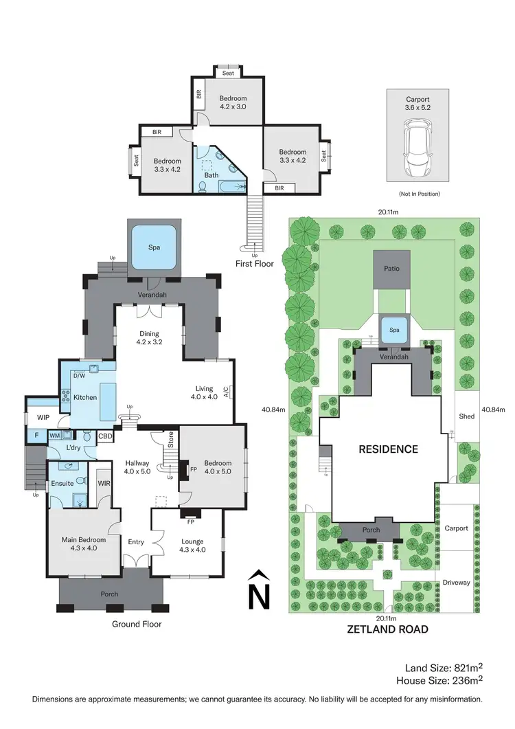Floorplan of Homely house listing, 63 Zetland Road, Mont Albert VIC 3127