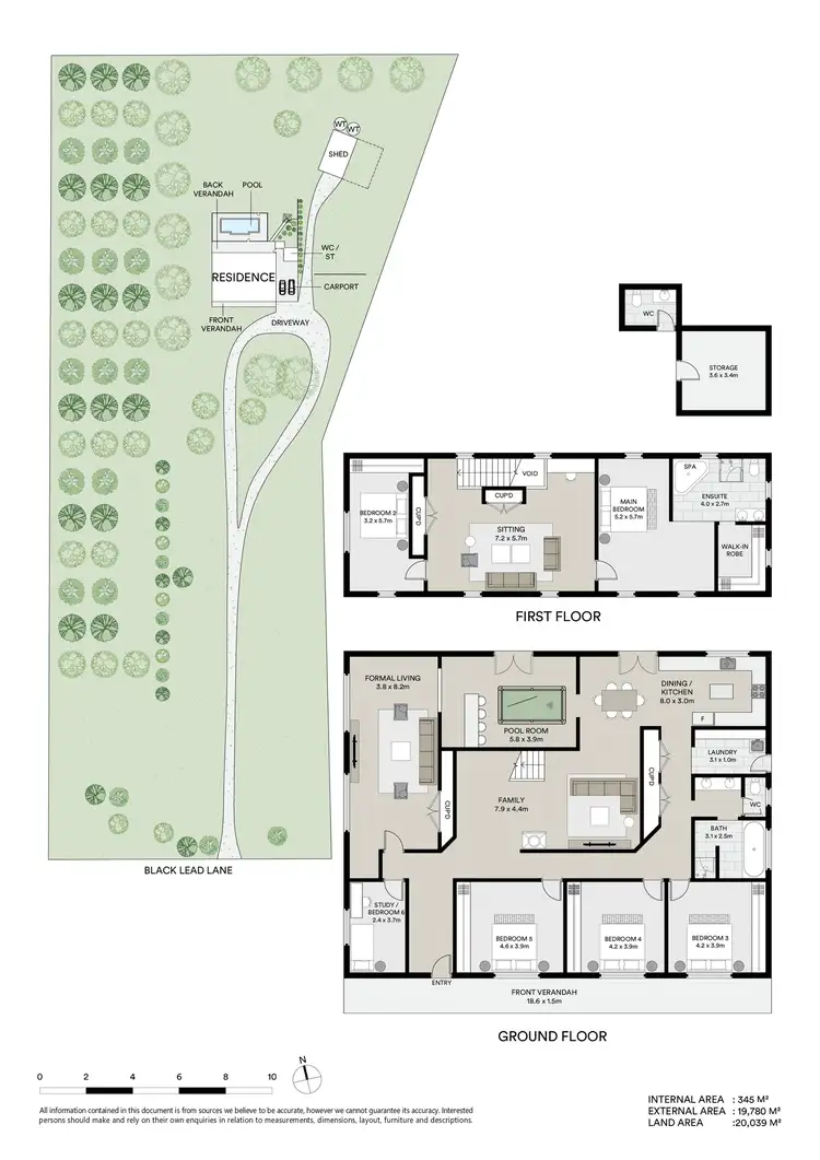 Floorplan of Homely rural property listing, 46 Black Lead Lane, Gulgong NSW 2852