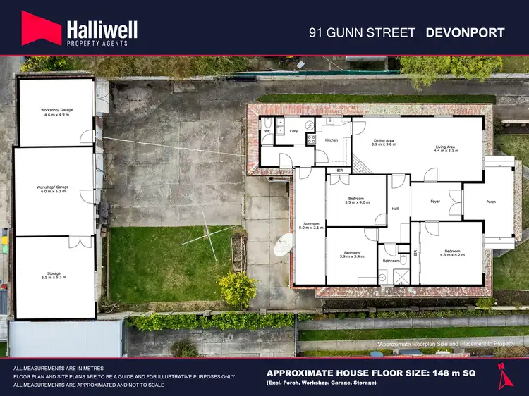 Floorplan of Homely house listing, 91 Gunn Street, Devonport TAS 7310