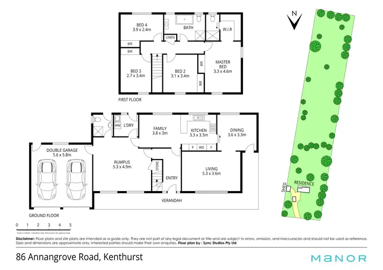 Floorplan of Homely rural property listing, 86 Annangrove Road, Kenthurst NSW 2156