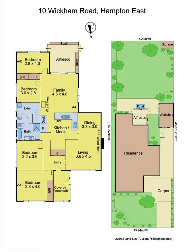 Floorplan of Homely house listing, 10 Wickham Road, Hampton East VIC 3188