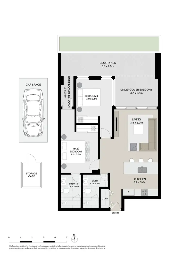 Floorplan of Homely apartment listing, 102/196A Stacey Street, Bankstown NSW 2200
