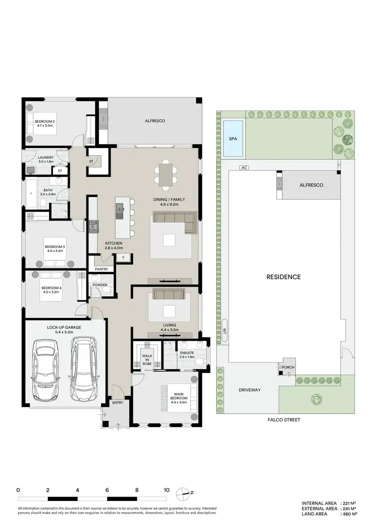 Floorplan of Homely house listing, 8 Falco Street, Wadalba NSW 2259