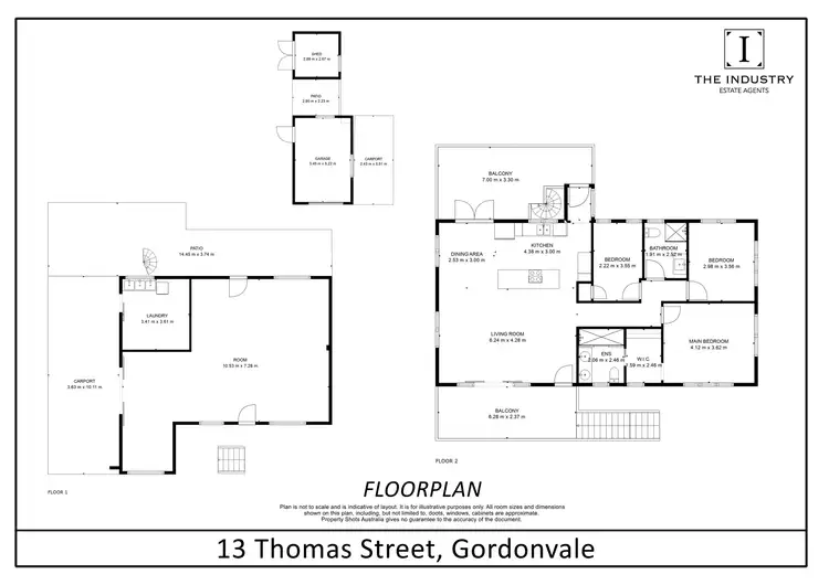 Floorplan of Homely house listing, 13 Thomas Street, Gordonvale QLD 4865