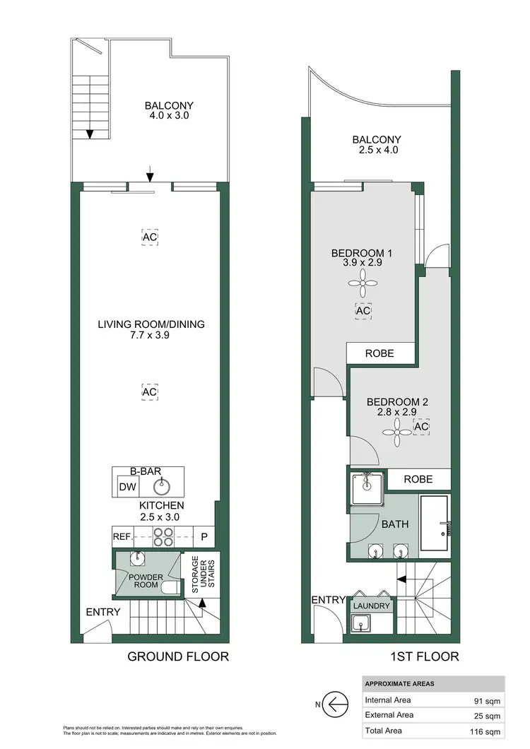 Floorplan of Homely apartment listing, 112/27 Colley Terrace, Glenelg SA 5045