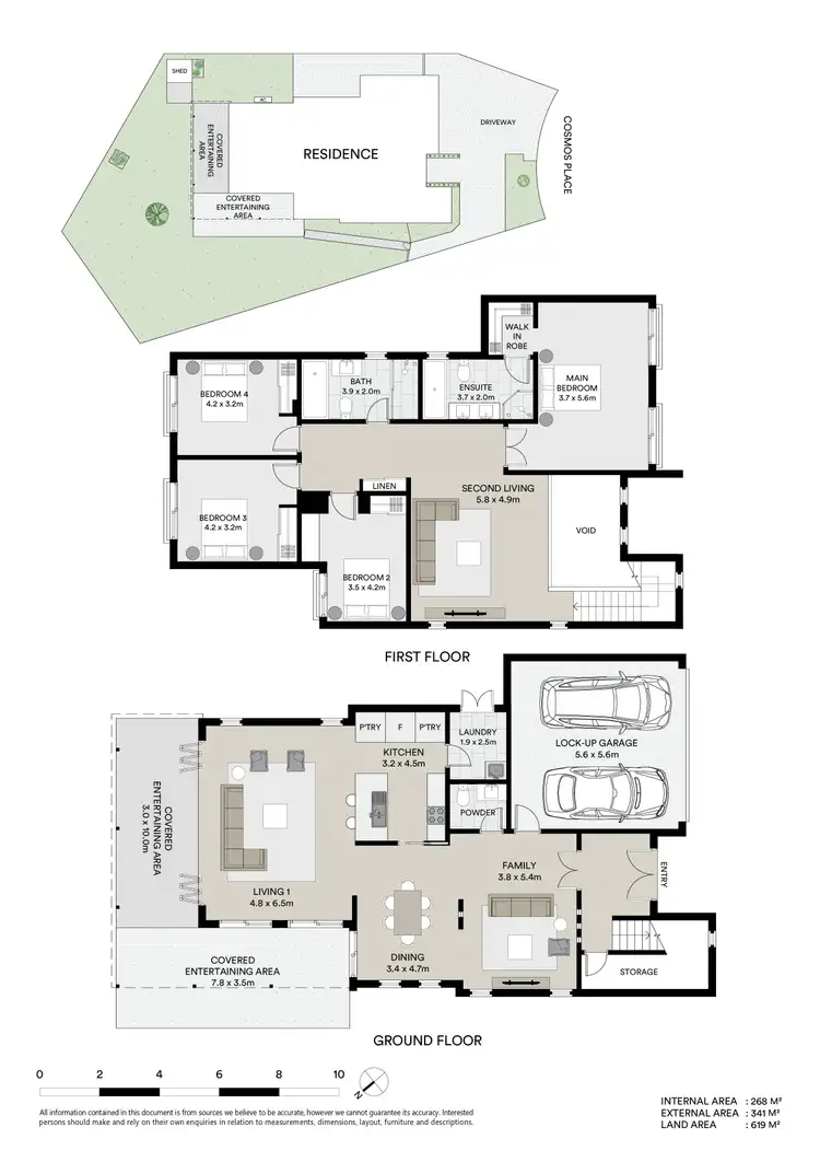 Floorplan of Homely house listing, 7 Cosmos Place, Hamlyn Terrace NSW 2259