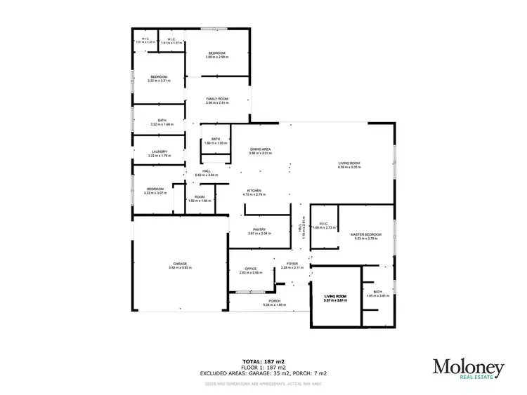 Floorplan of Homely house listing, 5 Clare Court, Rutherglen VIC 3685