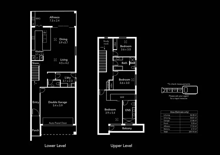 Floorplan of Homely townhouse listing, 5/54 Sansom Road, Semaphore Park SA 5019