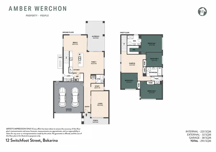 Floorplan of Homely house listing, 12 Switchfoot Street, Bokarina QLD 4575