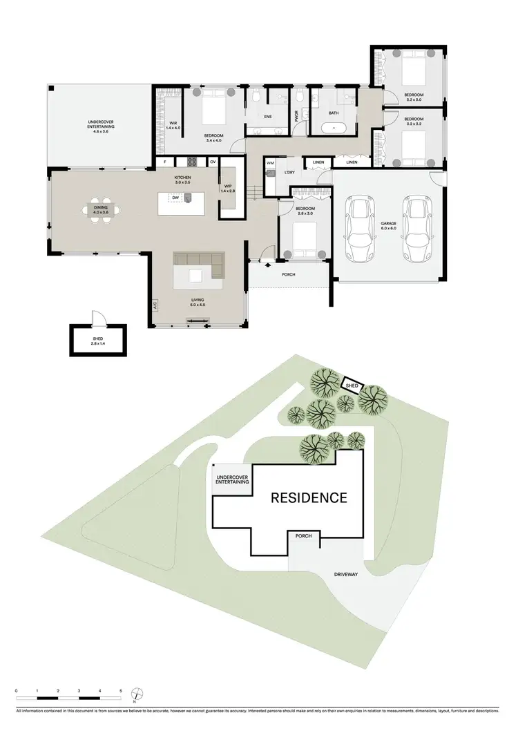 Floorplan of Homely house listing, 3/7 Bushland Grove, Kings Meadows TAS 7249