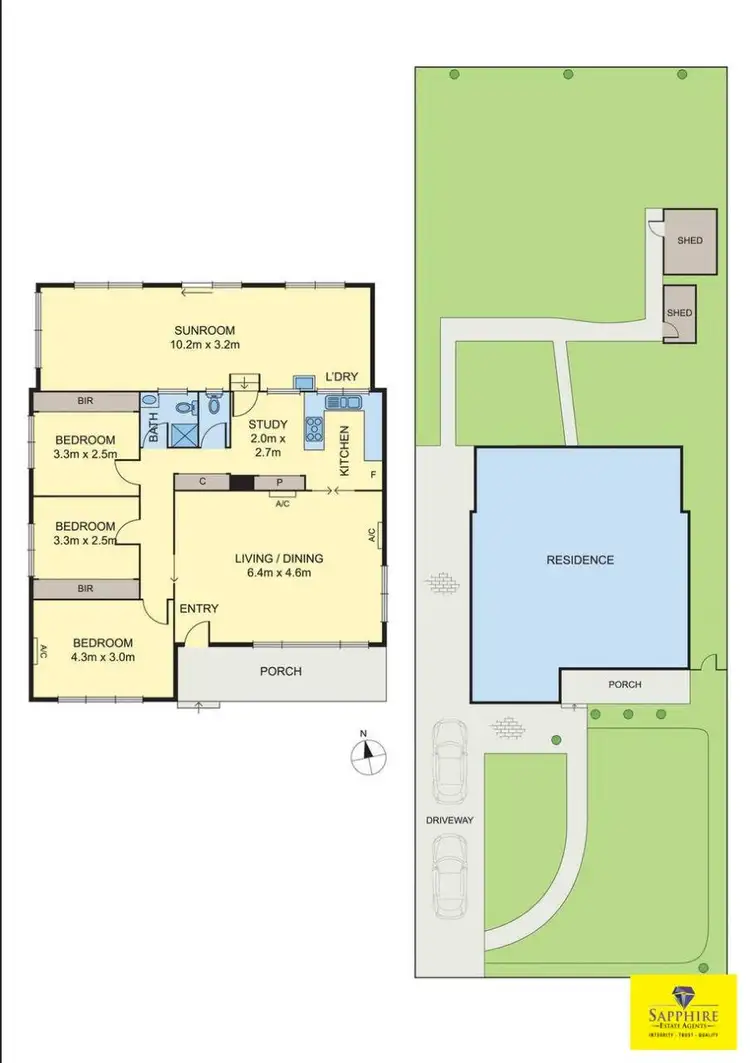 Floorplan of Homely house listing, 38 Stanhope Street, Broadmeadows VIC 3047