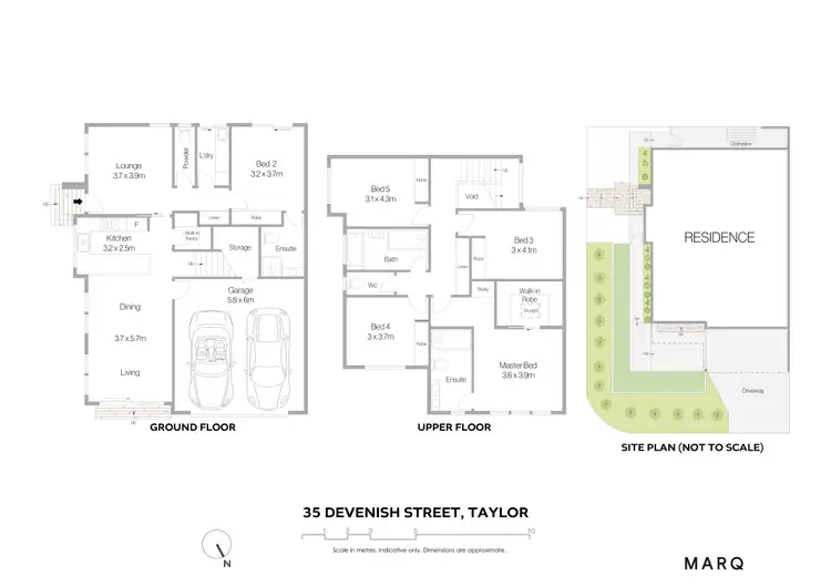 Floorplan of Homely house listing, 35 Devenish Street, Taylor ACT 2913