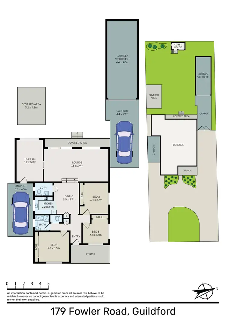 Floorplan of Homely house listing, 179 Fowler Road, Guildford NSW 2161