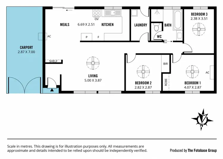Floorplan of Homely house listing, 10 Noami Avenue, Morphett Vale SA 5162