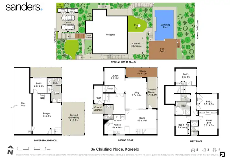Floorplan of Homely house listing, 36 Christina Place, Kareela NSW 2232