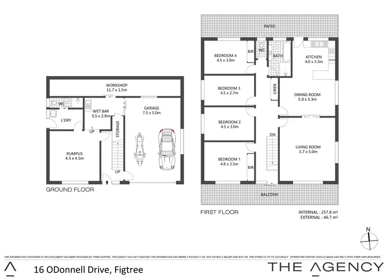 Floorplan of Homely house listing, 16 O'Donnell Drive, Figtree NSW 2525