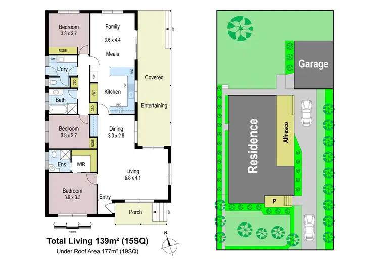 Floorplan of Homely house listing, 9 Princes Avenue, Drouin VIC 3818