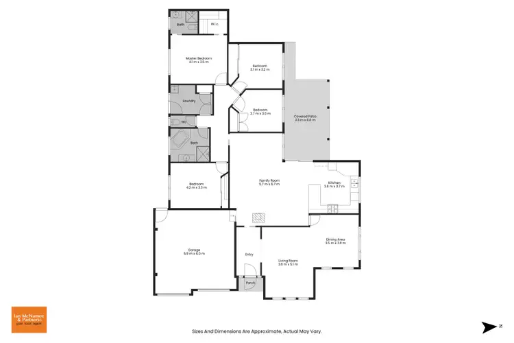 Floorplan of Homely house listing, 3 Richard Avenue, Queanbeyan NSW 2620