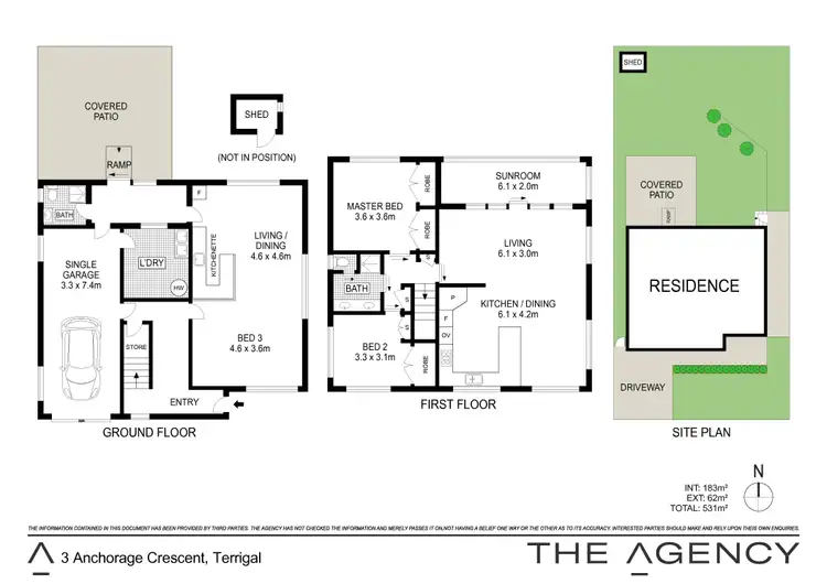 Floorplan of Homely house listing, 3 Anchorage Crescent, Terrigal NSW 2260