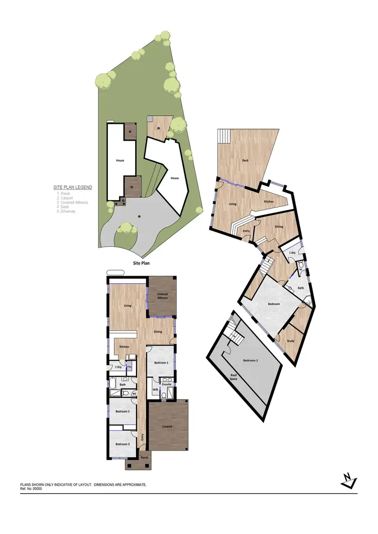 Floorplan of Homely semi-detached listing, 17 Balsillie Crescent, Monash ACT 2904