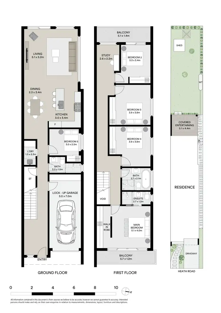 Floorplan of Homely semi-detached listing, 11A Heath Road, Blakehurst NSW 2221