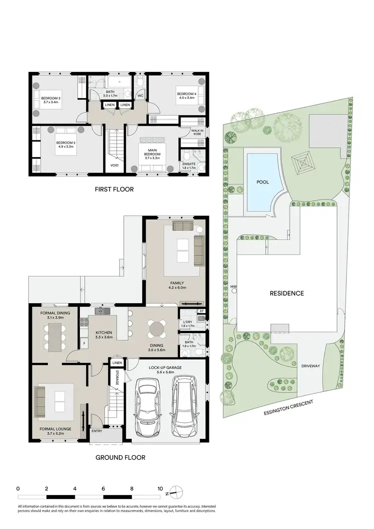 Floorplan of Homely house listing, 32 Essington Crescent, Sylvania NSW 2224