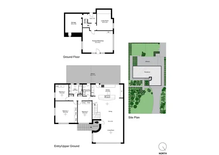 Floorplan of Homely house listing, 21 Woolcott Avenue, Wahroonga NSW 2076