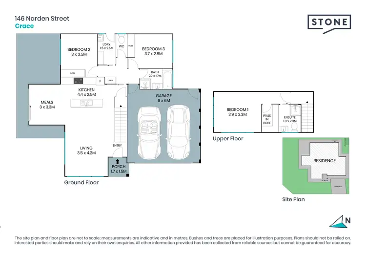 Floorplan of Homely house listing, 146 Narden Street, Crace ACT 2911