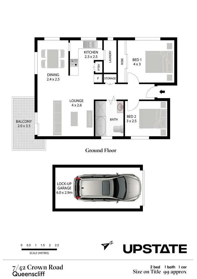 Floorplan of Homely apartment listing, 7/42 Crown Road, Queenscliff NSW 2096
