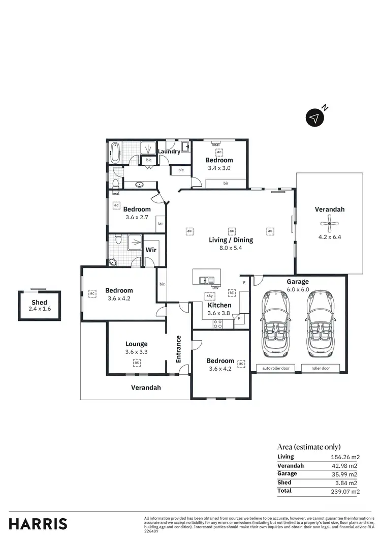 Floorplan of Homely house listing, 16A Oak Avenue, Bridgewater SA 5155
