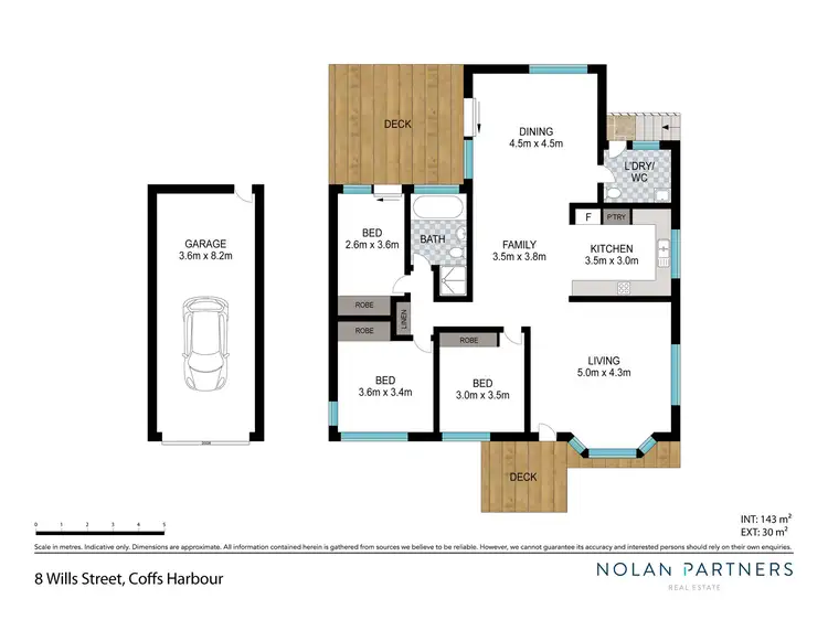 Floorplan of Homely house listing, 8 Wills Street, Coffs Harbour NSW 2450