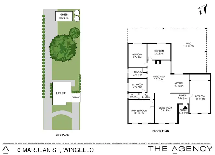 Floorplan of Homely house listing, 6 Marulan Street, Wingello NSW 2579
