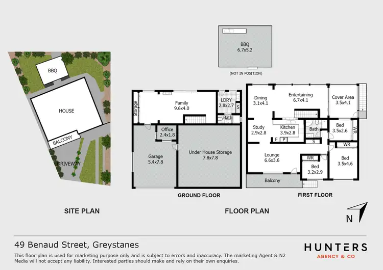 Floorplan of Homely house listing, 49 Benaud Street, Greystanes NSW 2145