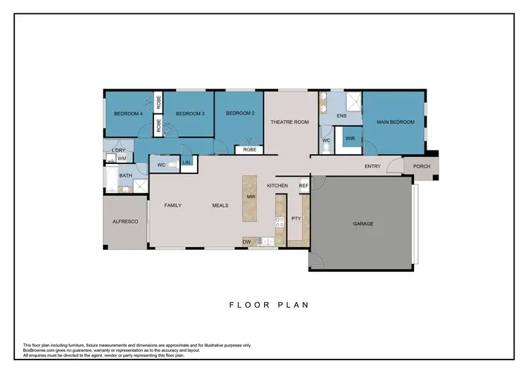Floorplan of Homely house listing, 17 Bandicoot Circuit, Longwarry VIC 3816