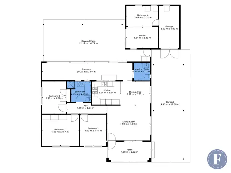 Floorplan of Homely house listing, 51 O'Donnell Street, Cootamundra NSW 2590