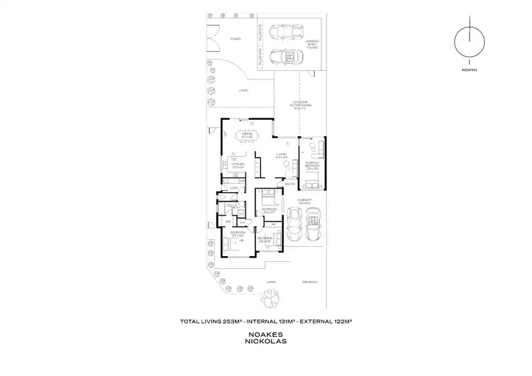 Floorplan of Homely house listing, 1 Hurley Court, Mitchell Park SA 5043