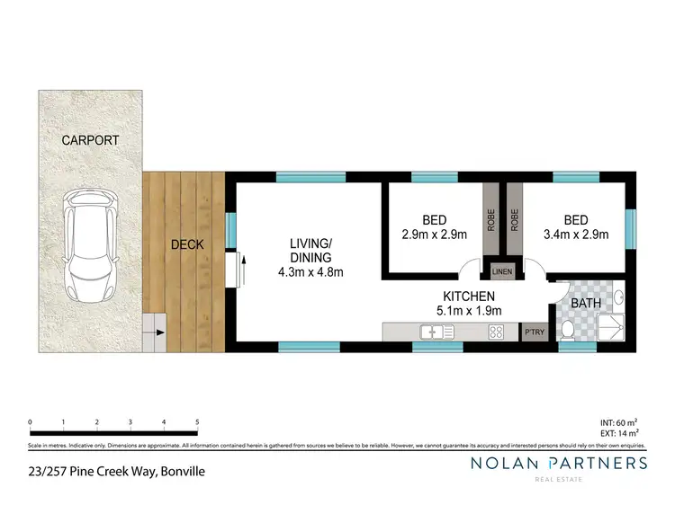 Floorplan of Homely house listing, 23/257 Pine Creek Way, Bonville NSW 2450