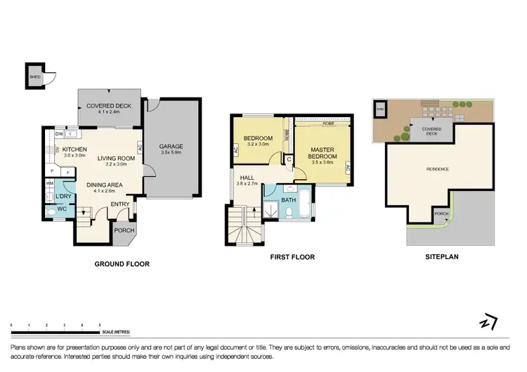 Floorplan of Homely townhouse listing, 2/17 Summerhill Road, Reservoir VIC 3073