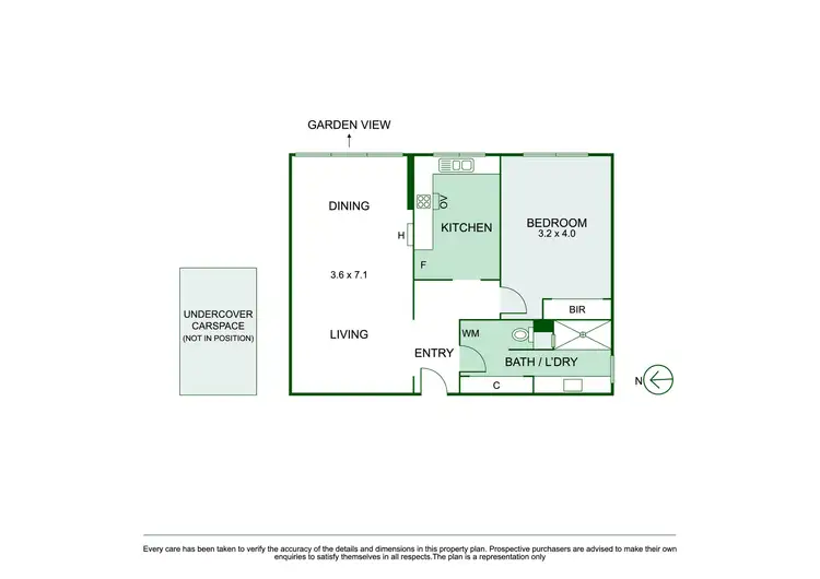 Floorplan of Homely apartment listing, 3C/587 Toorak Road, Toorak VIC 3142