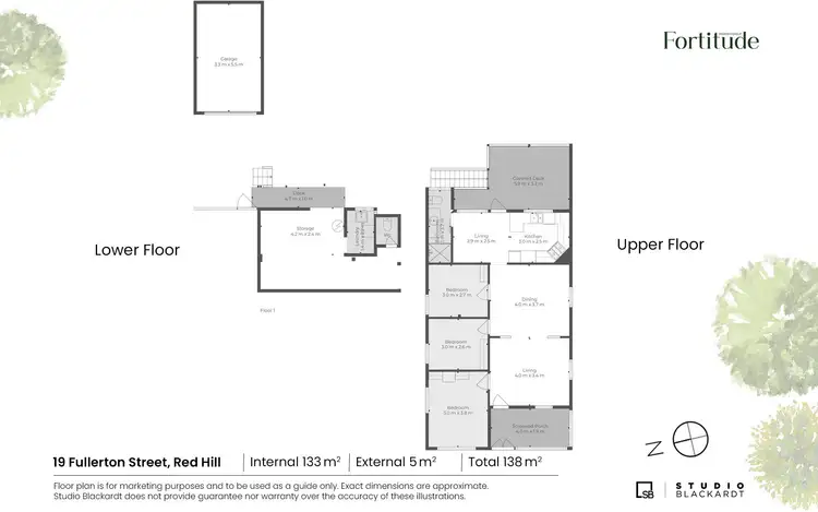 Floorplan of Homely house listing, 19 Fullerton Street, Red Hill QLD 4059