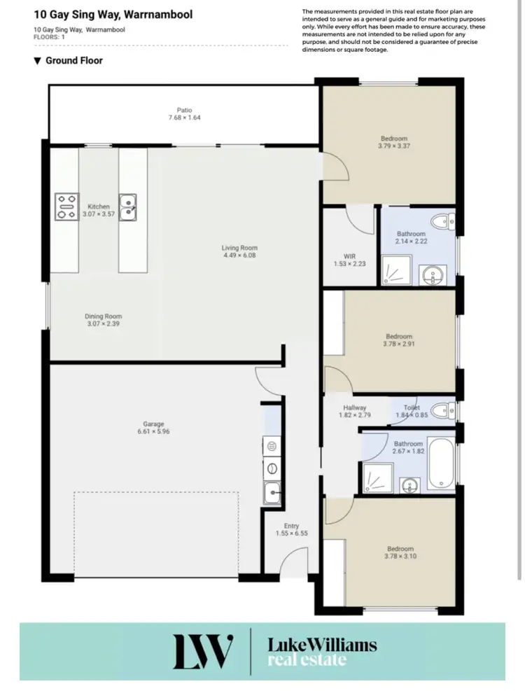 Floorplan of Homely house listing, 10 Gat Sing Way, Warrnambool VIC 3280