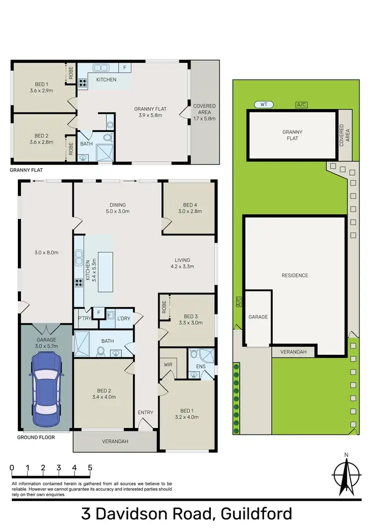 Floorplan of Homely house listing, 3 Davidson Road, Guildford NSW 2161