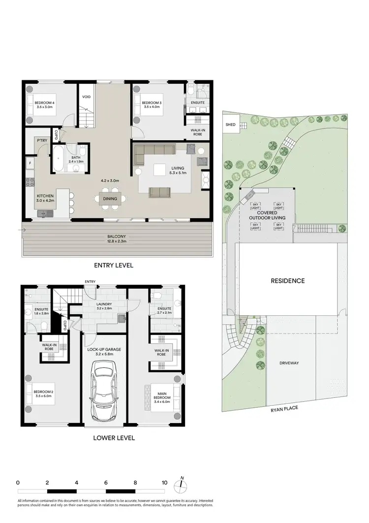 Floorplan of Homely house listing, 40 Ryan Place, Beacon Hill NSW 2100