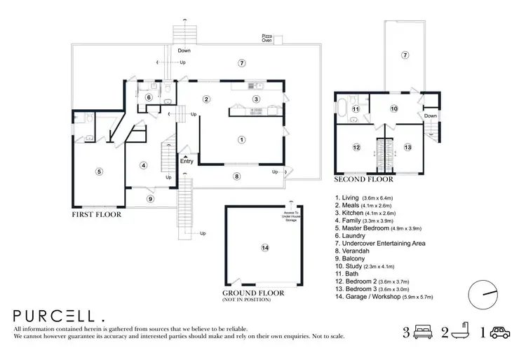 Floorplan of Homely house listing, 69 Pimelea Drive, Woodford NSW 2778