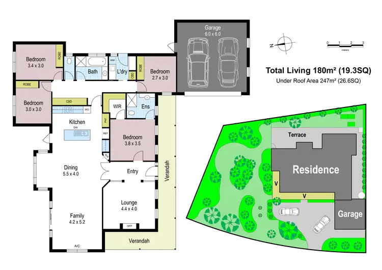 Floorplan of Homely house listing, 31 Davey Drive, Drouin VIC 3818