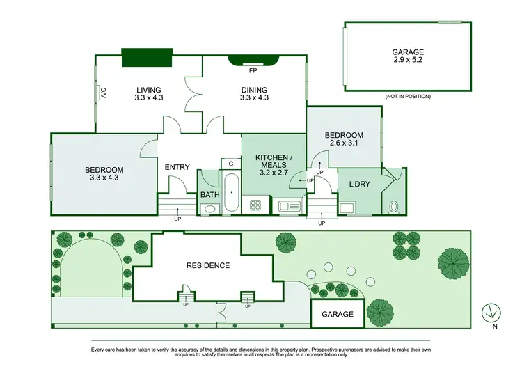Floorplan of Homely house listing, 12 Lithgow Street, Glen Iris VIC 3146