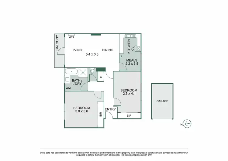 Floorplan of Homely apartment listing, 4/43 Rockley Road, South Yarra VIC 3141